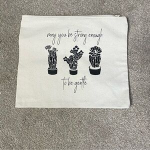 Canvas Travel Make Up Bag